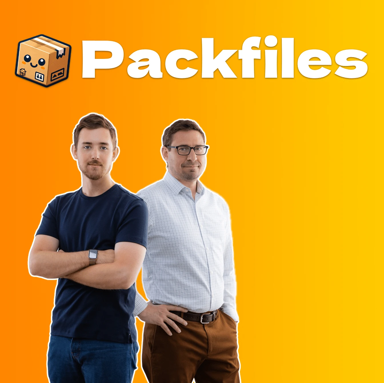 Charlton & Rob, founders of Packfiles.